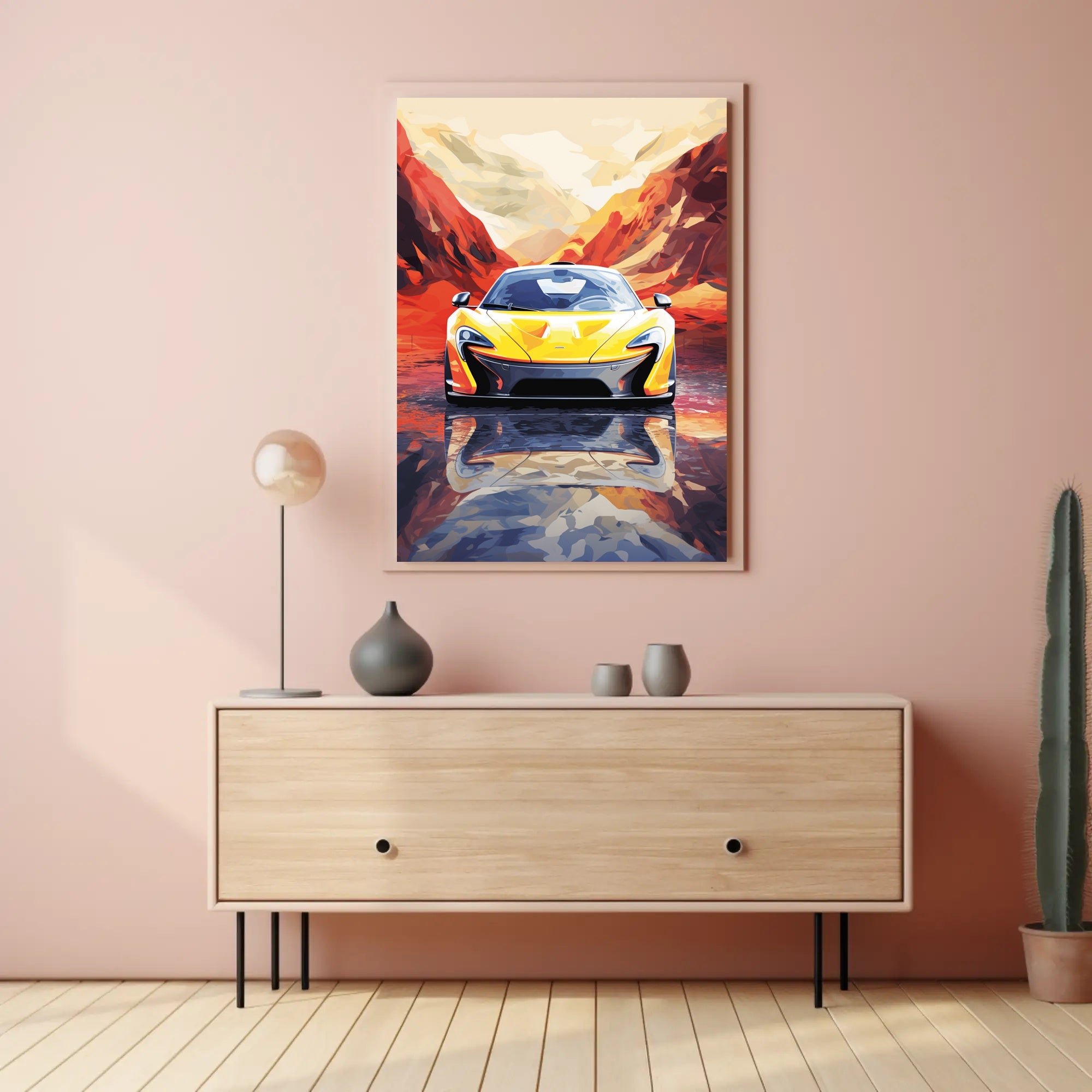 Vibrant Velocity Poster PosterGoat