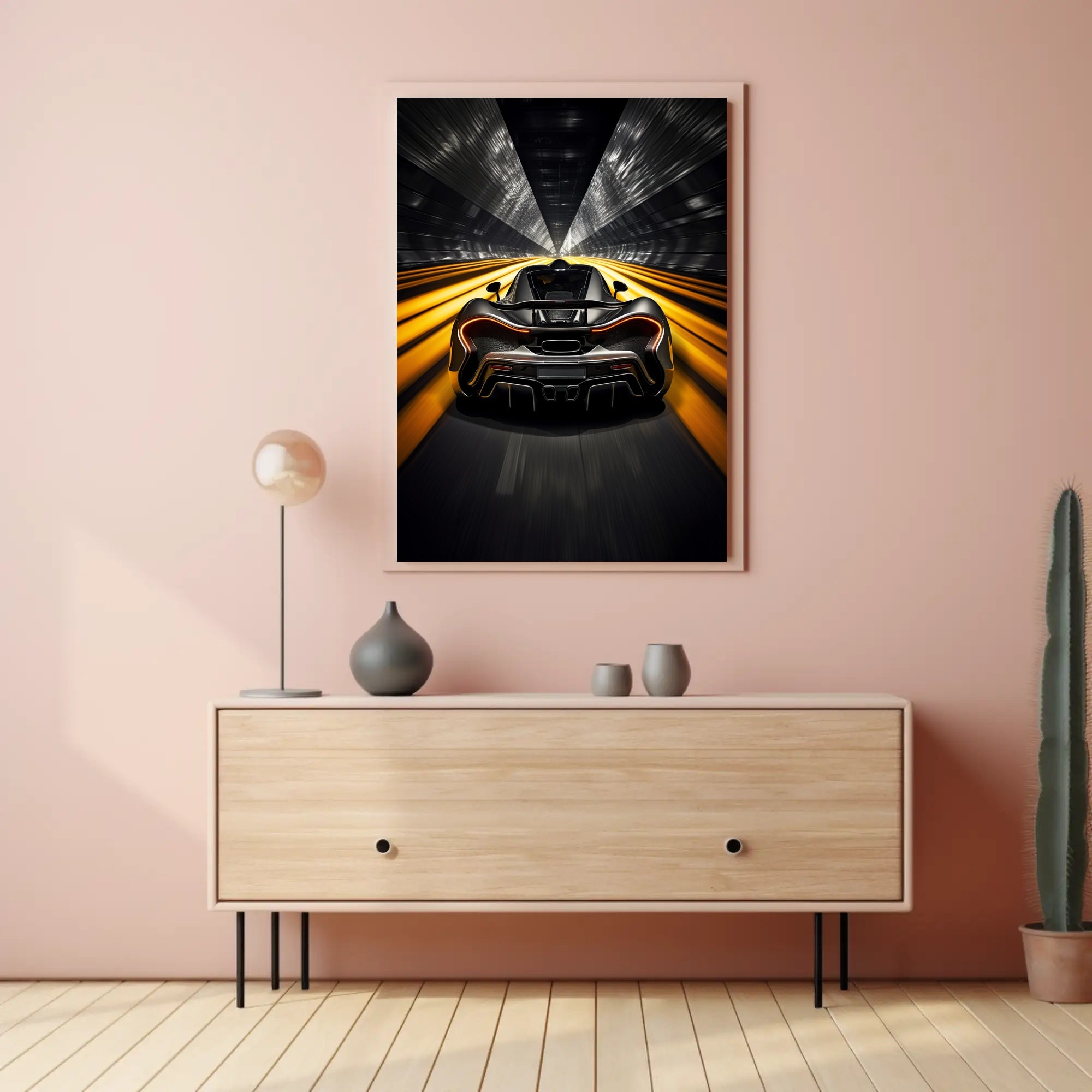 Speed in Motion Poster PosterGoat