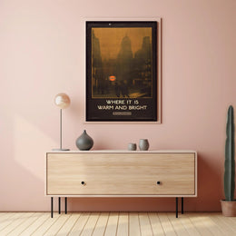 Warm and Bright Underground Poster PosterGoat