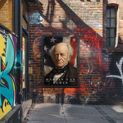 Martin Van Buren 8th President Of The United States Portrait