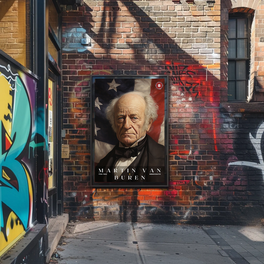 Martin Van Buren 8th President Of The United States Portrait