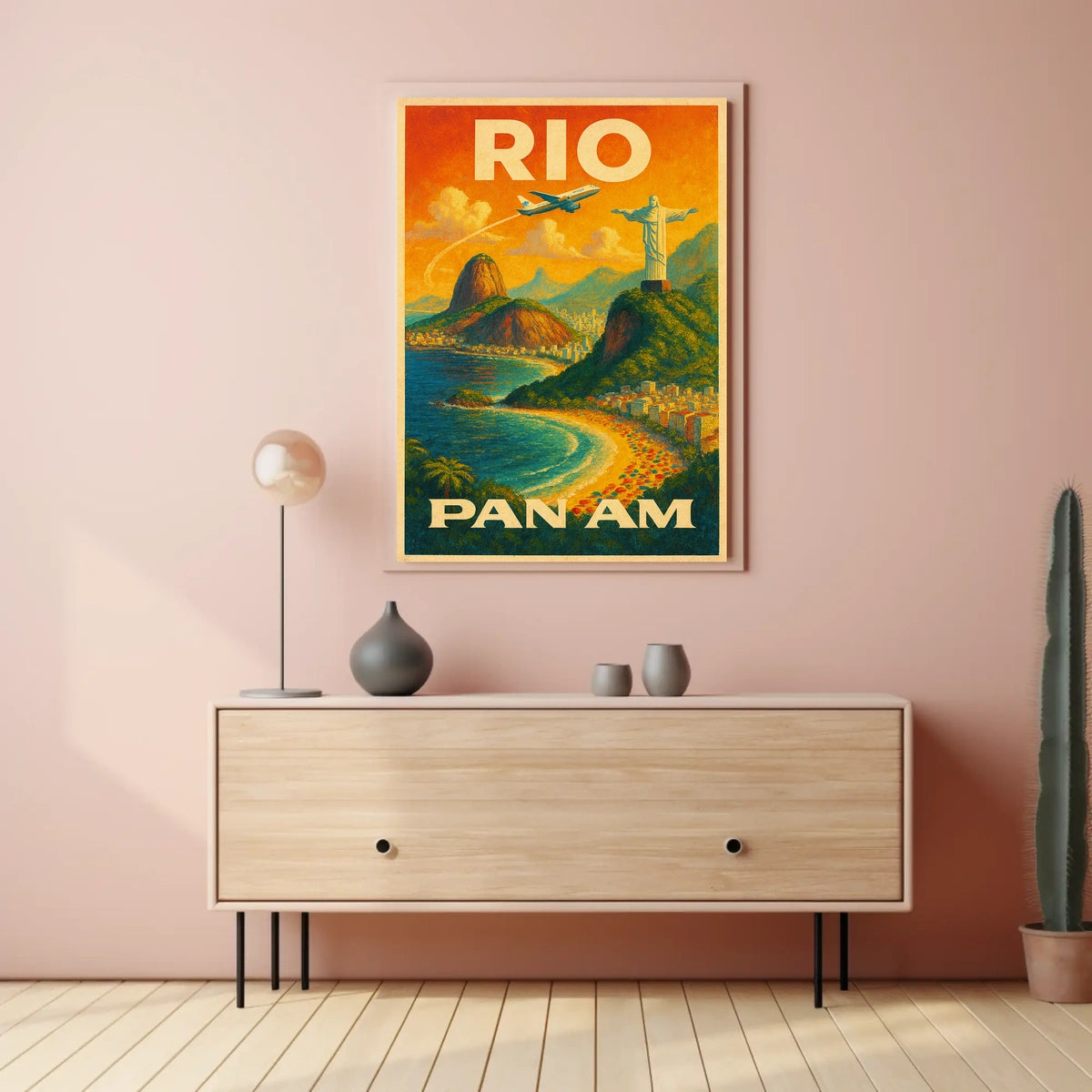 Rio Pan Am Travel Poster