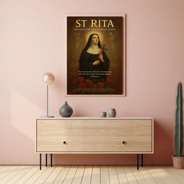 St. Rita The Saint of Impossible Causes Poster PosterGoat