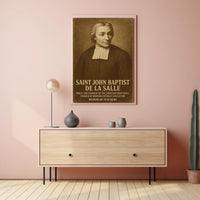 Saint John Baptist De La Salle Poster