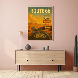 Route 66 Adventure Poster