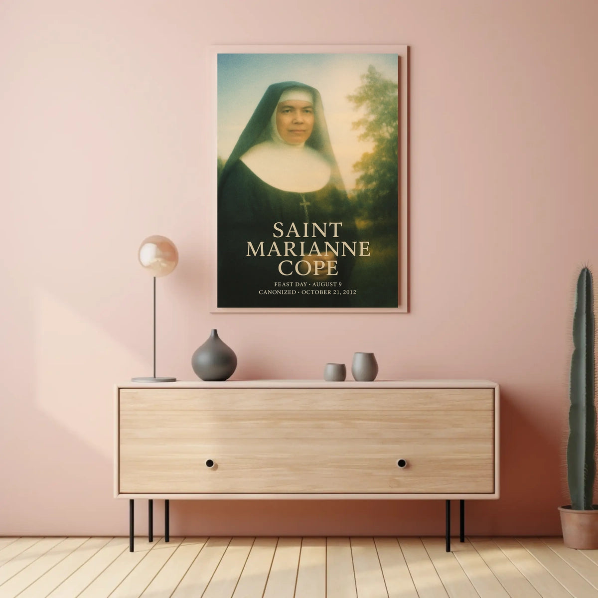 Saint Marianne Cope Poster