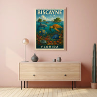 Biscayne Beauty Poster