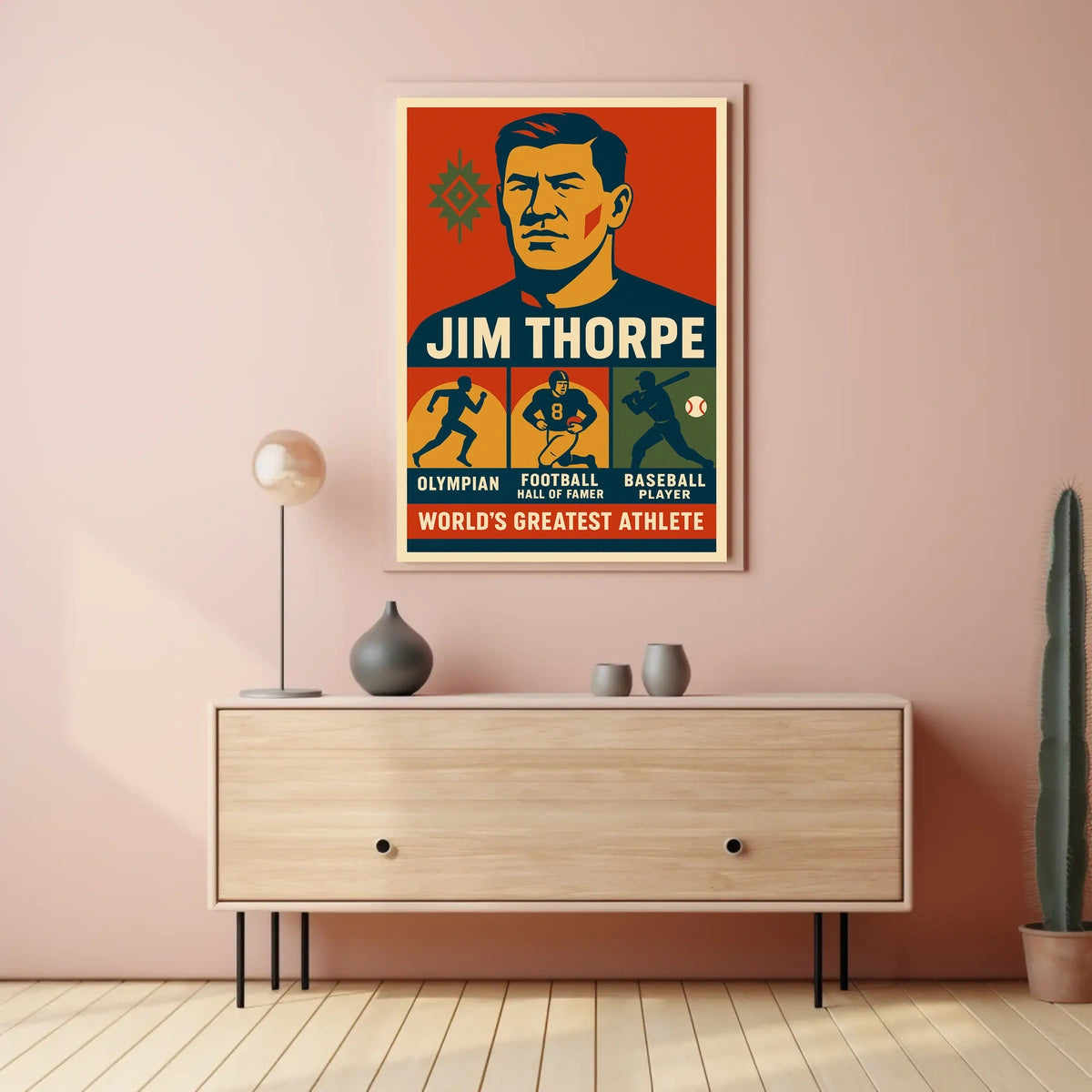 Celebrating Jim Thorpe Poster