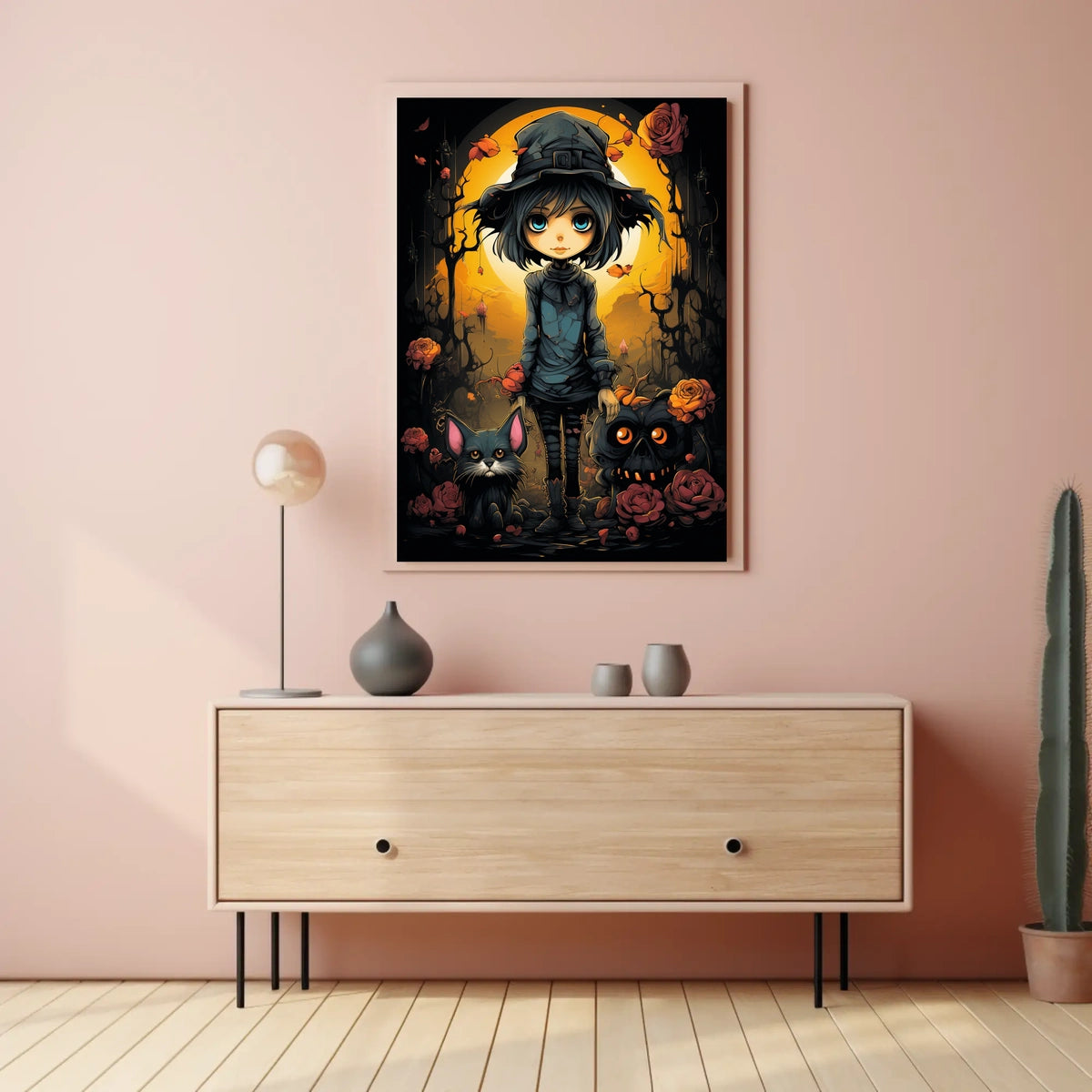 Enchanted Halloween Night Poster