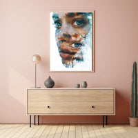 Mysterious Cloaked Figure Fantasy Art Poster Print PosterGoat