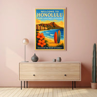 Welcome to Honolulu Poster