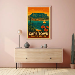 Cape Town South Africa Poster