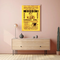 Houdini 1903 Escape Artist Spectacle Poster - Cultural or Heritage Poster