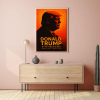 Donald Trump 47th President Patriotic Vintage Poster