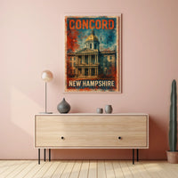 Concord, New Hampshire Poster