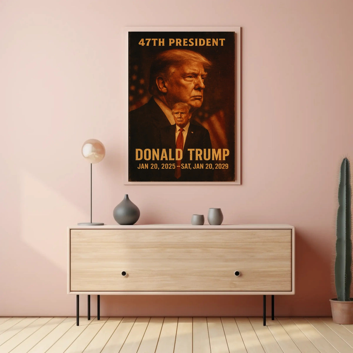 Donald Trump 47Th President Poster