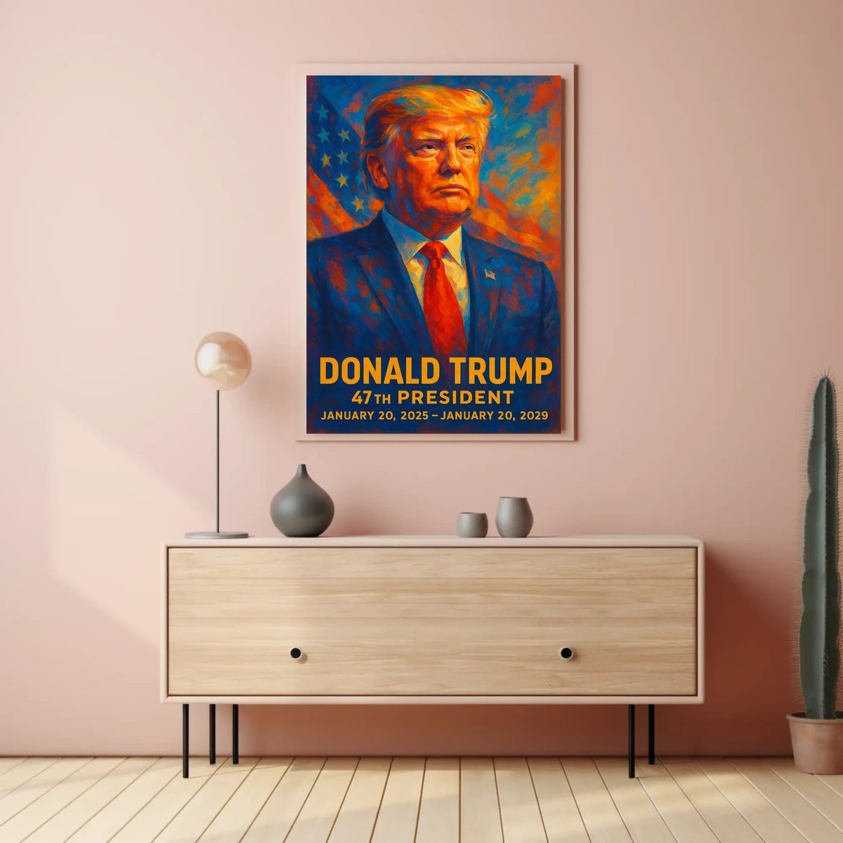 Donald Trump 47Th President Poster