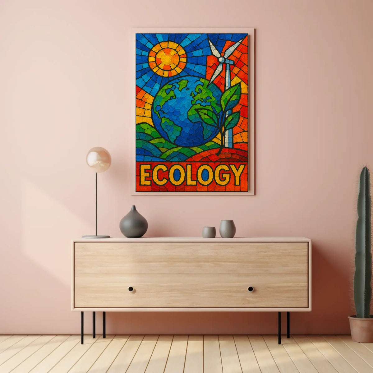Ecology Mosaic Poster