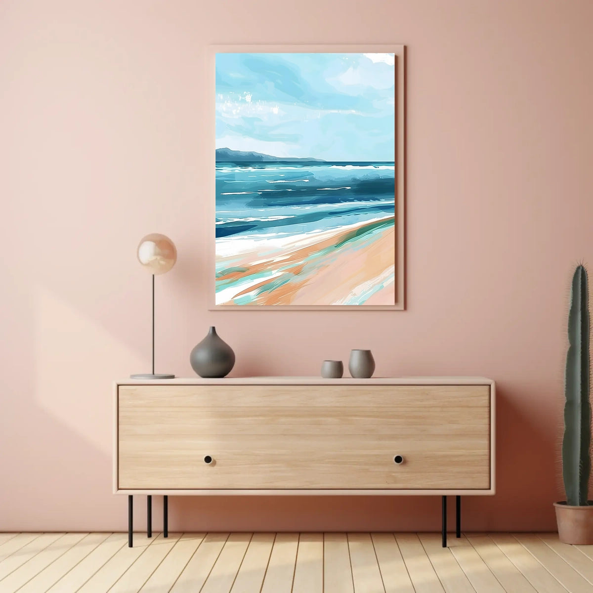 Tranquil Seaside Poster