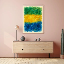 Abstract Color Harmony Abstract Poster