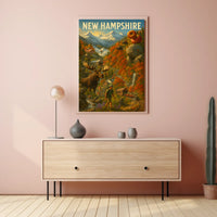New Hampshire Adventure Poster