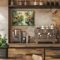 Tropical Tranquility: Southeast Asian Waterway Poster