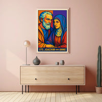 Saints Joachim and Anne Poster