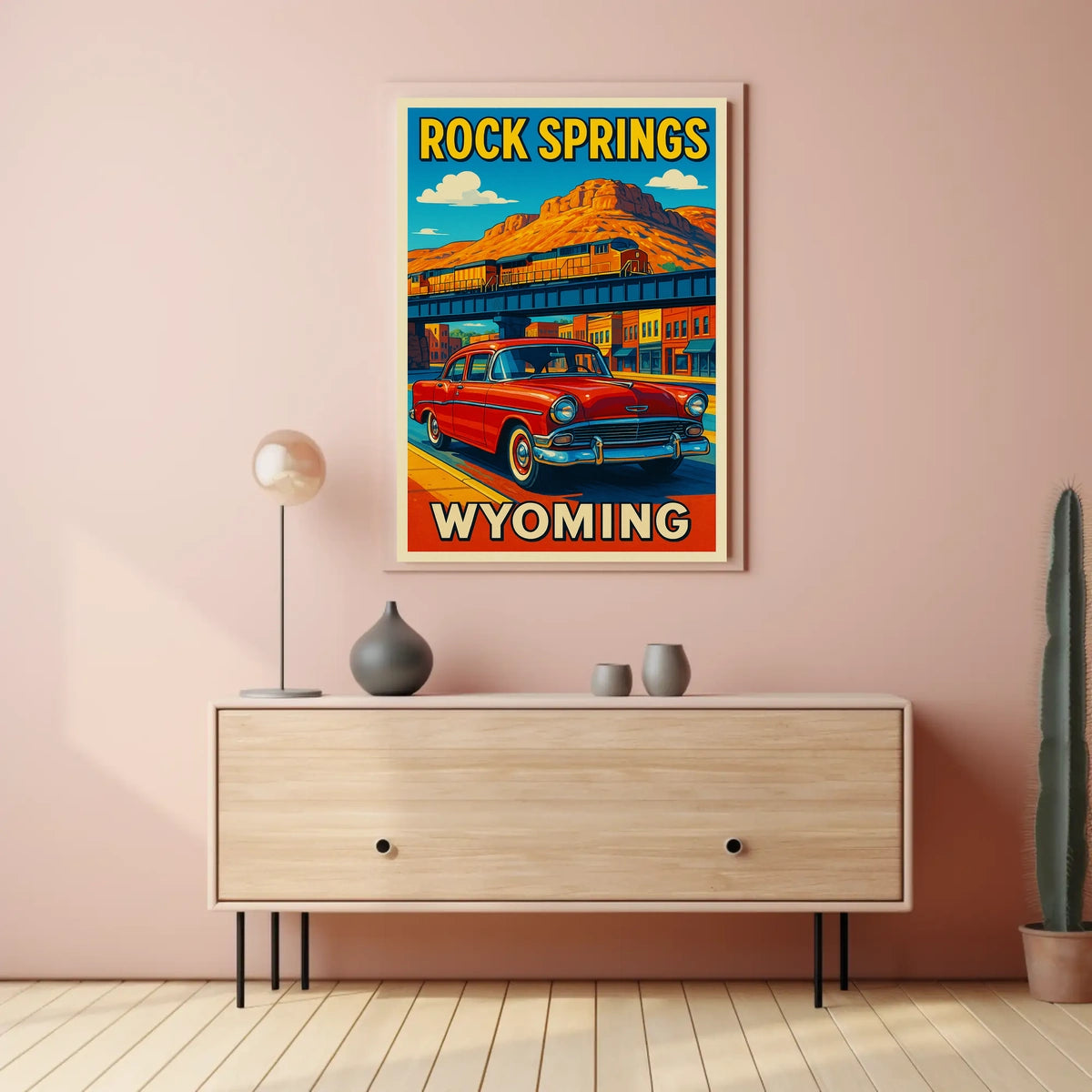 Rock Springs, Wyoming Poster