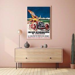 Circuito Automobilistico di Cremona 1929 Poster