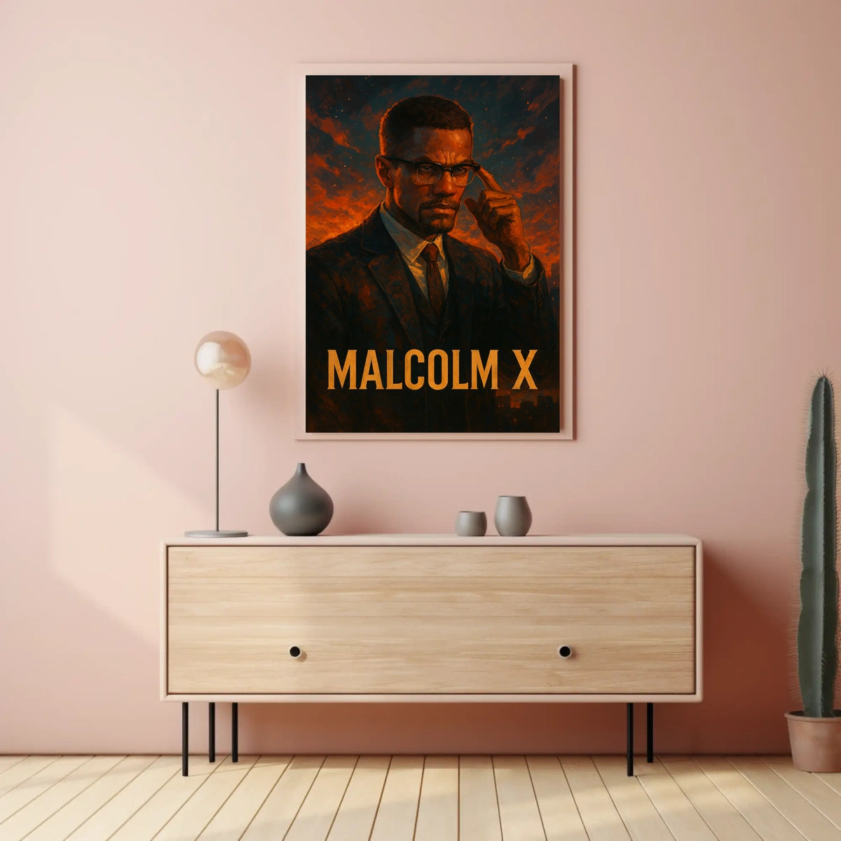 Malcolm X Poster