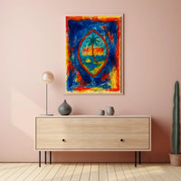 Vibrant Tropical Escape Poster