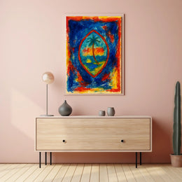 Vibrant Tropical Escape Poster
