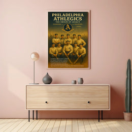 Philadelphia Athletics The Origin Of Poster
