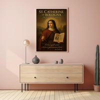 St. Catherine of Bologna  The Patroness of Artists Poster PosterGoat