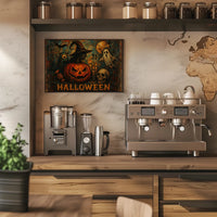 Halloween Night Gothic Spooky Digital Painting Poster