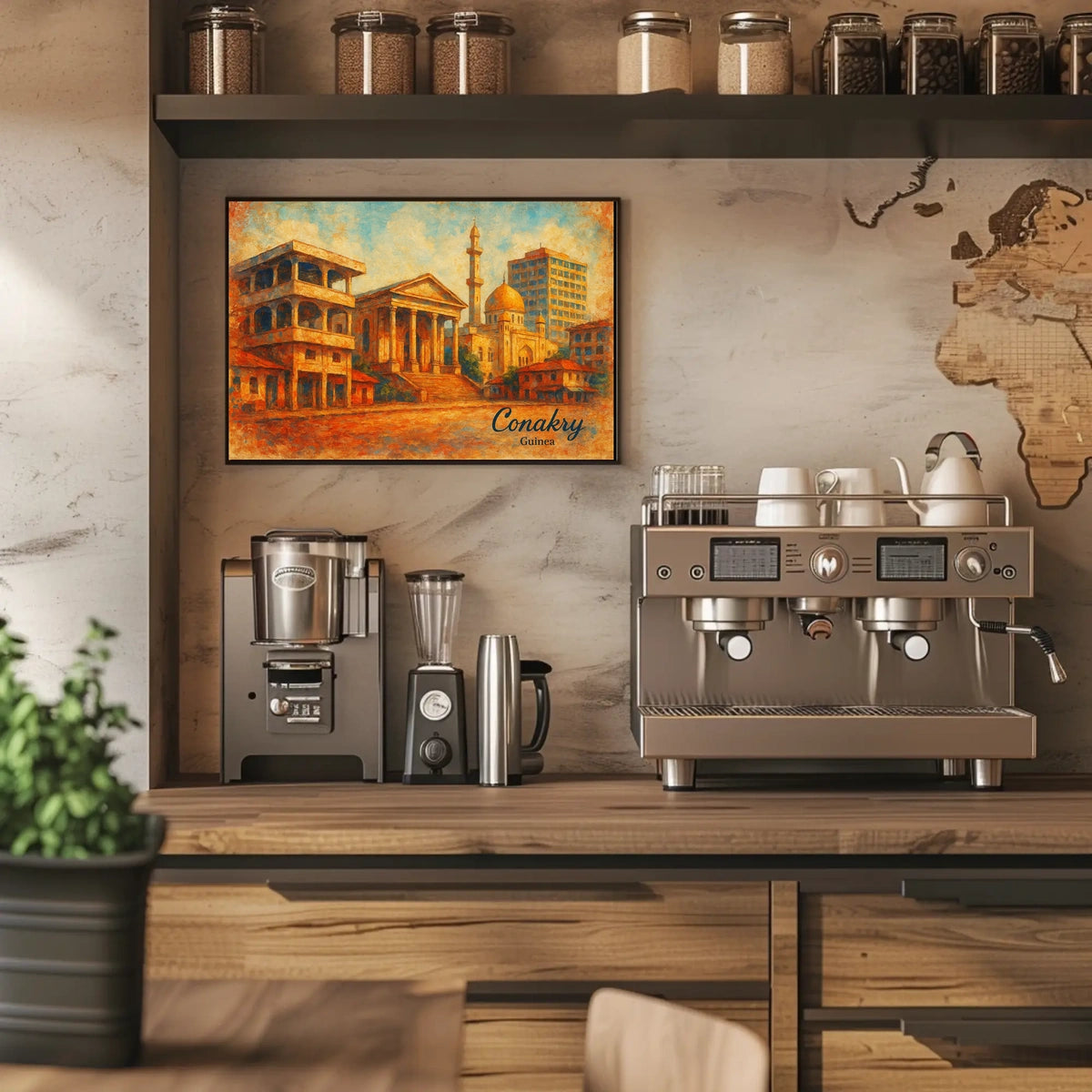 Conakry, Guinea Poster