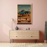 Alpha Jet France Poster