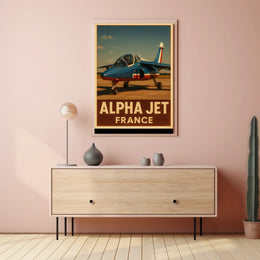 Alpha Jet France Poster