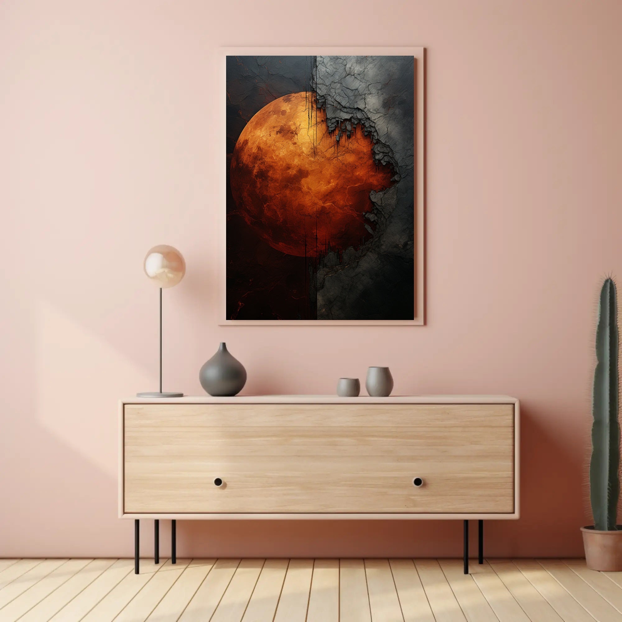 Celestial Eclipse Poster