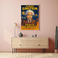 Albert Einstein Theory Of Relativity Poster