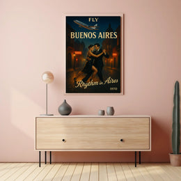 Fly To Buenos Aires Rhythm In Aires Poster