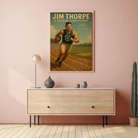 Jim Thorpe Legendary Athlete Poster