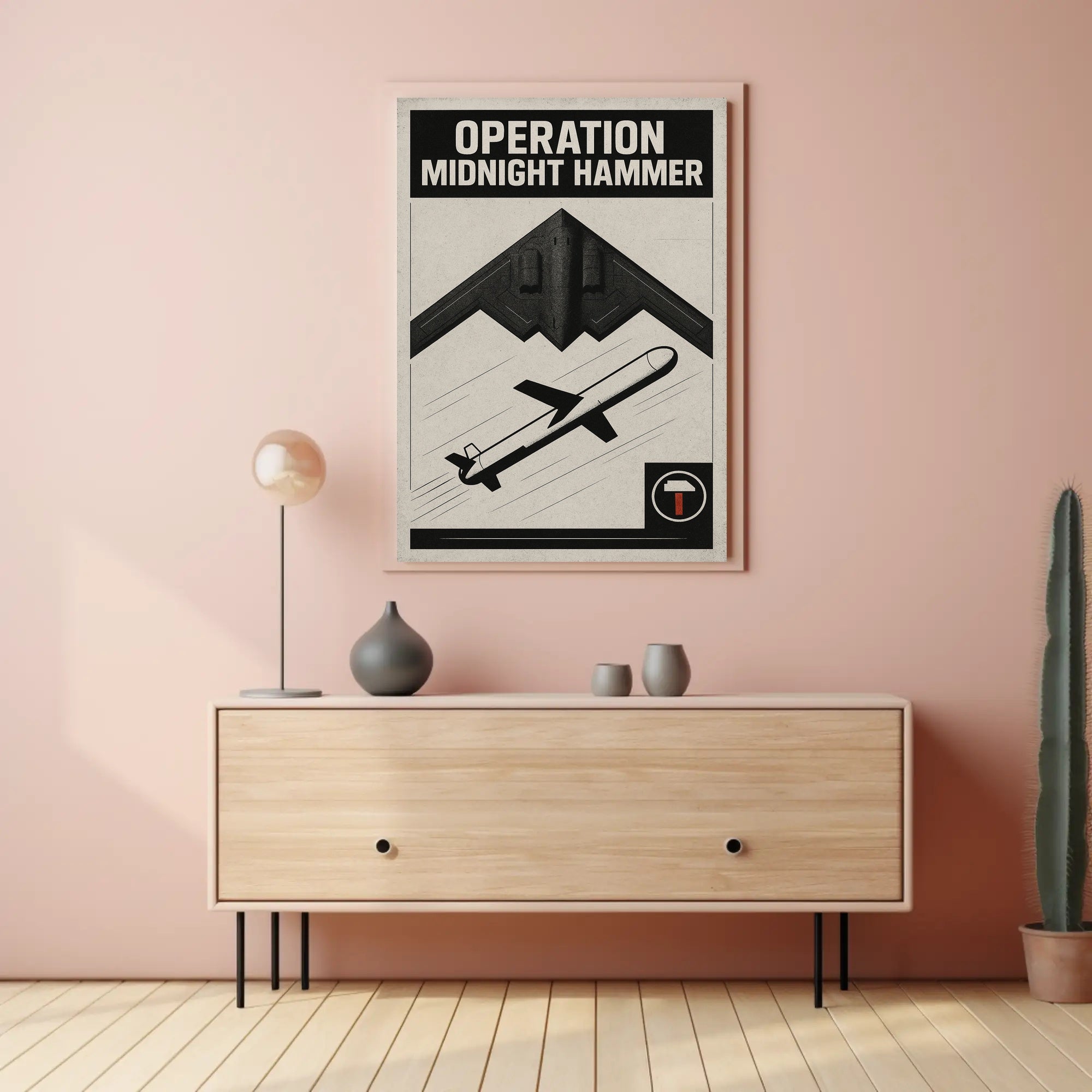 Operation Midnight Hammer Wall Art Print PosterGoat
