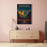 Shanghai The City of Dreams Poster