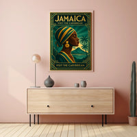Visit Jamaica The Caribbean Awaits Poster