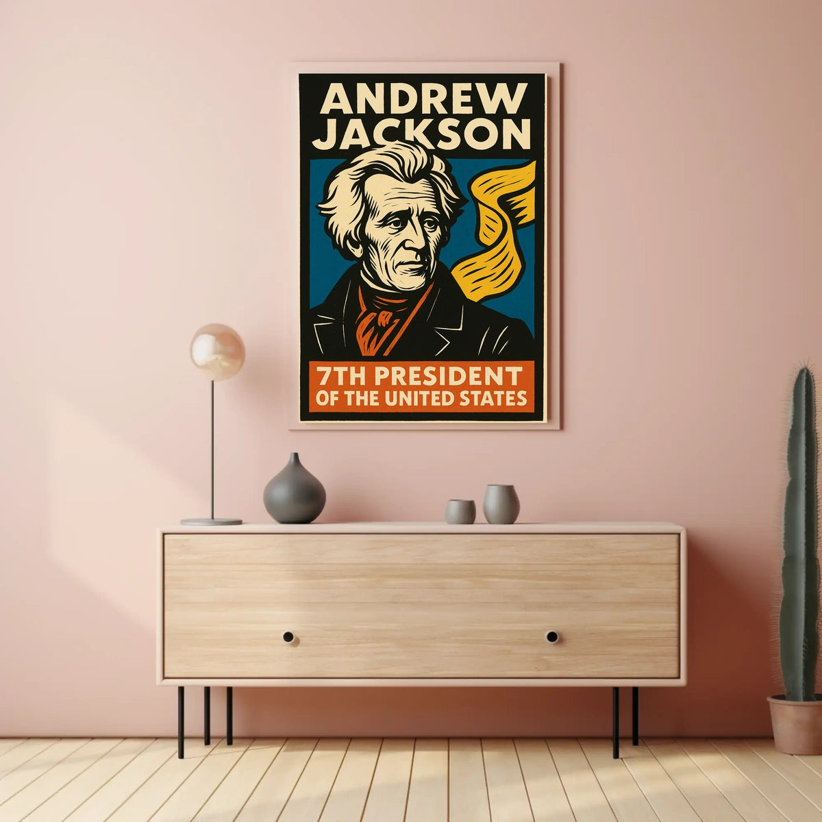 Andrew Jackson 7th President Poster