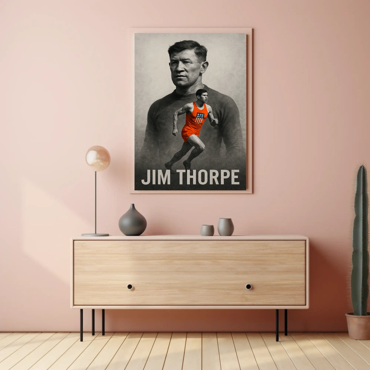 Jim Thorpe Athletic Legend Poster