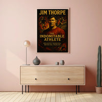 The Indomitable Athlete Poster