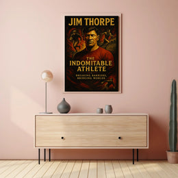 The Indomitable Athlete Poster
