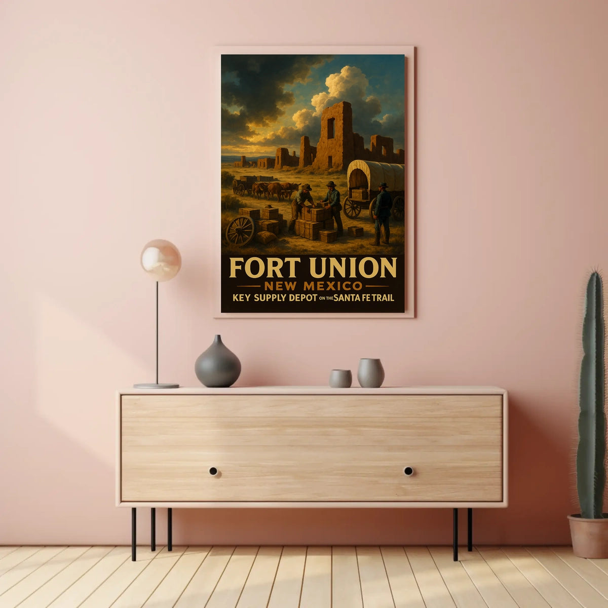 Fort Union New Mexico Poster